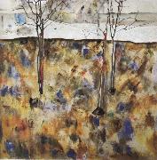 Egon Schiele, Winter Trees